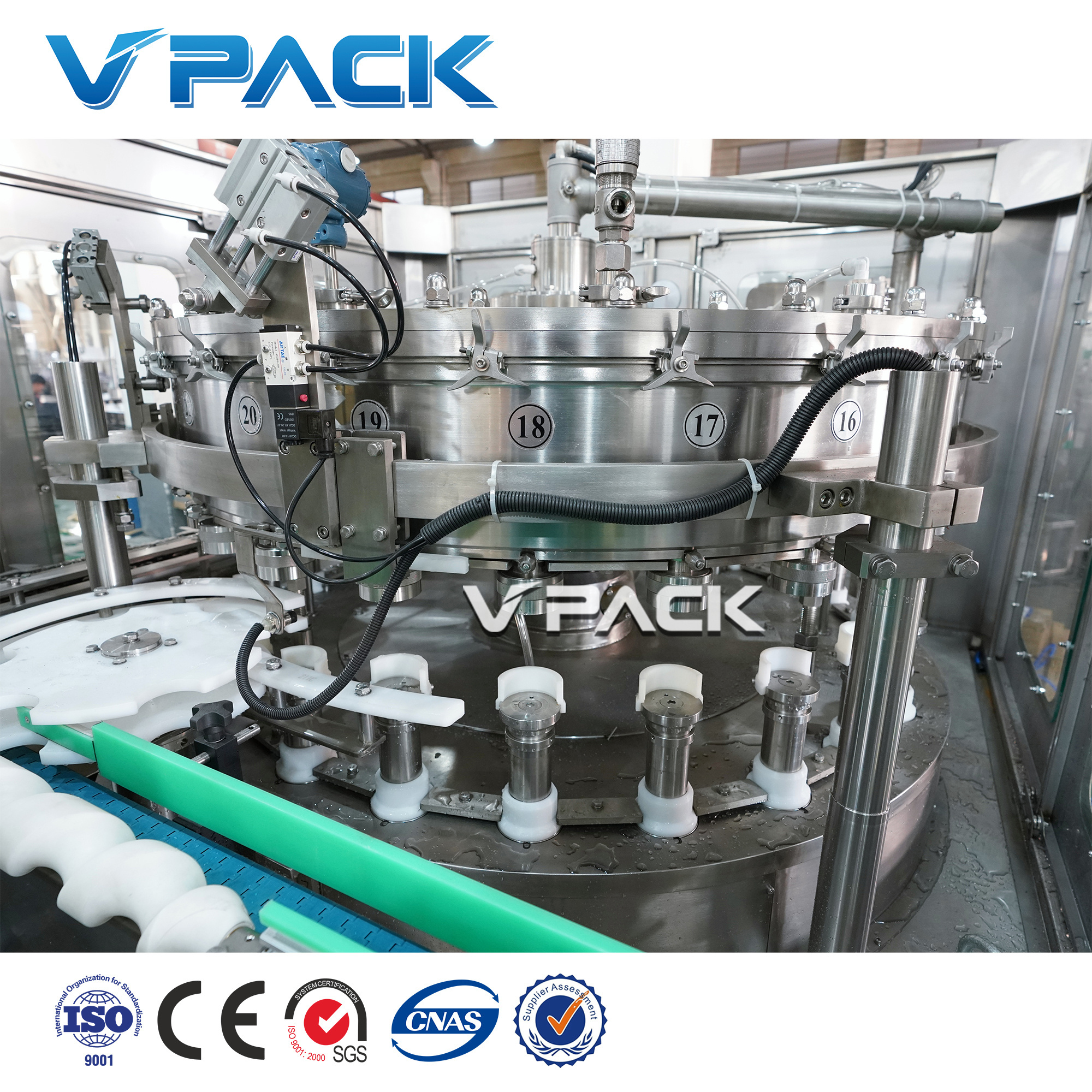 Automatic Food Soft Energy Drinks Fruit Juice Beer Carbonated Beverage Aluminum Can Filling Line