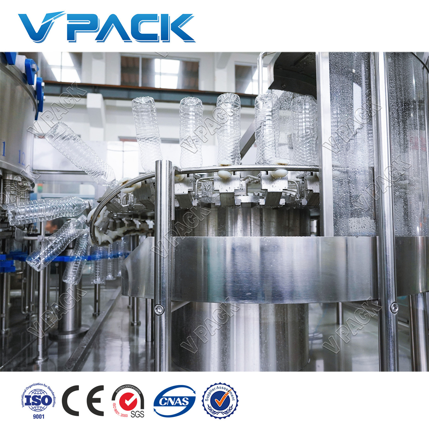 Full Automatic Complete PET Bottle Pure/ Mineral Water Filling Production Machinery / Line / Equipment on sale