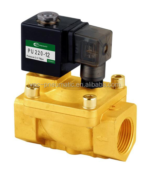 PU220 AC220V 2 Way Water Timer Solenoid Valve