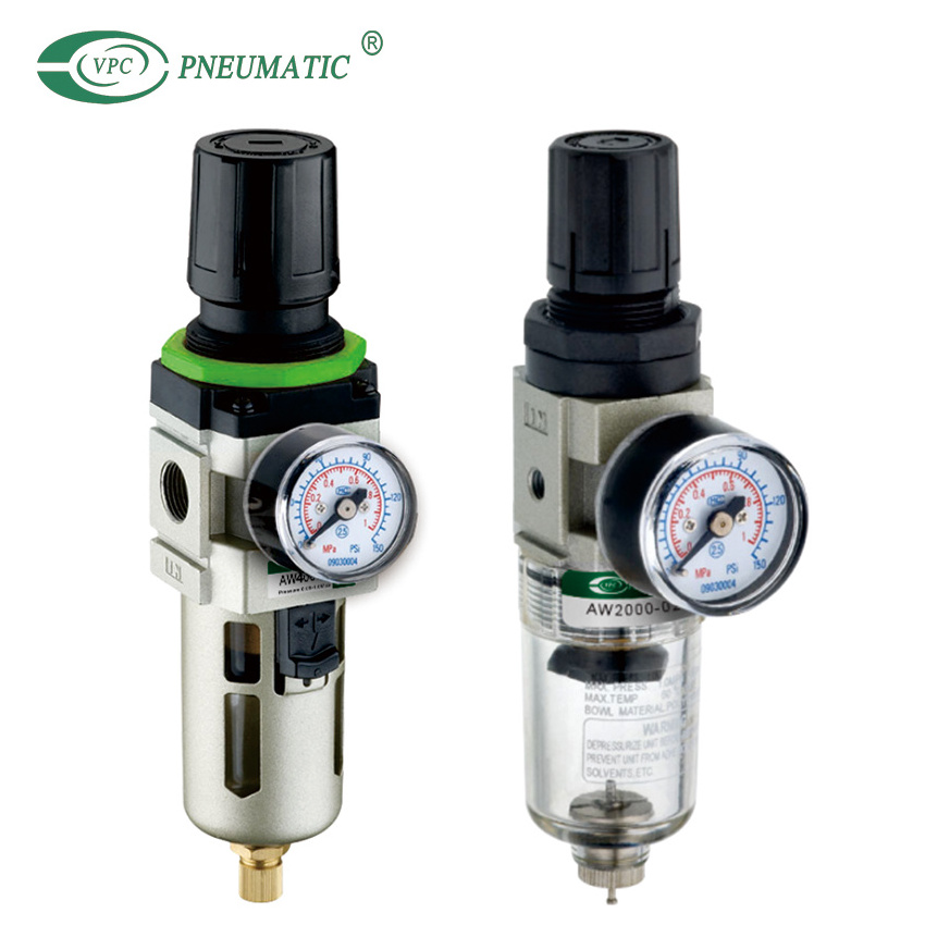 SMC type A series Air Treatment Units AR series air regulator with auto drain