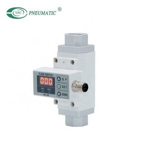 PF2A Digital Air Flow Meter SMC Type 2-Color Display Integrated Digital Flow Switch