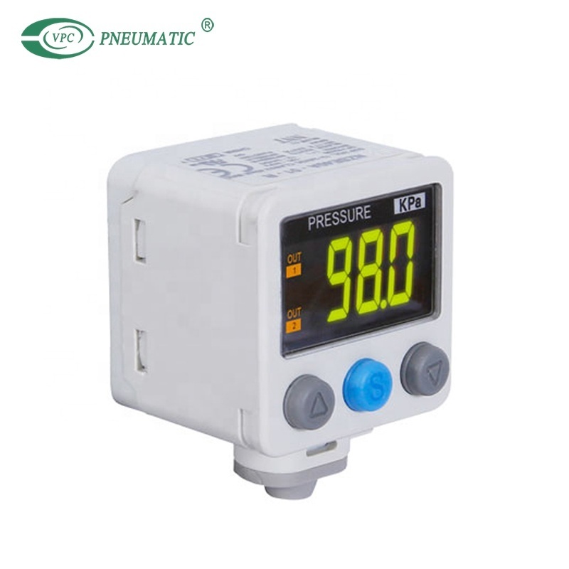 High Precision ZSE40A(F) Series 2 Colour Display Digital Pressure Switch