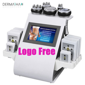 6 In 1 40k Lipo laser Slimming Kim 8 Beauty Machine cellulite massager rf slimming machine