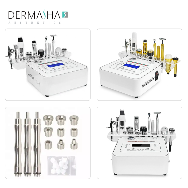 aqua facial peeling machine diamond hydro water peel 10 in 1 professional facial rf microdermabrasion diamond machine for sale