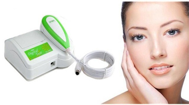 5.0 MP high resolution CCD USB 3D hair Skin Analyzer  Scanner Diagnosis Magnifier Machine Detector/ Facial Skin Analyzer