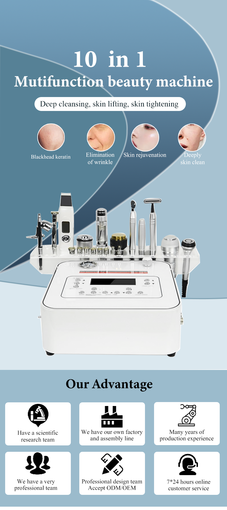 aqua facial peeling machine diamond hydro water peel 10 in 1 professional facial rf microdermabrasion diamond machine for sale