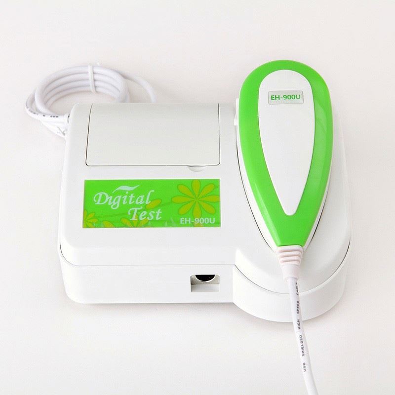 5.0 MP high resolution CCD USB 3D hair Skin Analyzer  Scanner Diagnosis Magnifier Machine Detector/ Facial Skin Analyzer