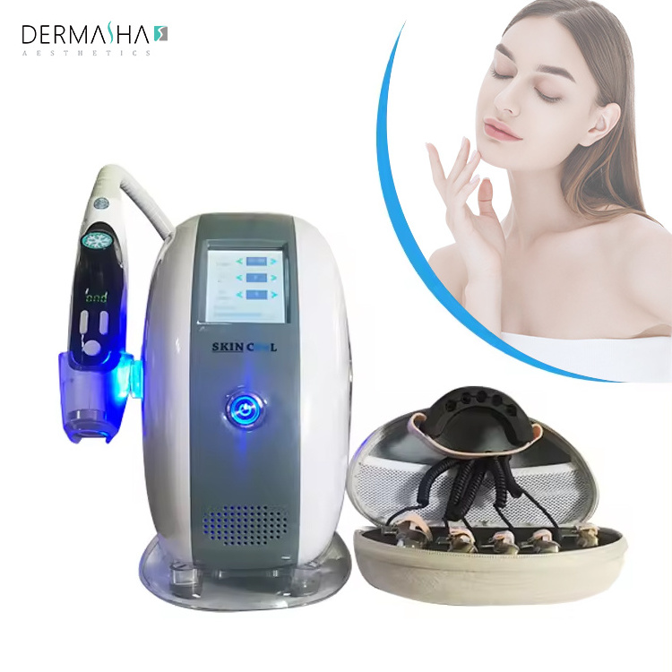 2024 Microcurrent Magic Diamond Golden Finger Beauty Massager Machine Body rf Face Lifting EMS Diamond Finger Massager