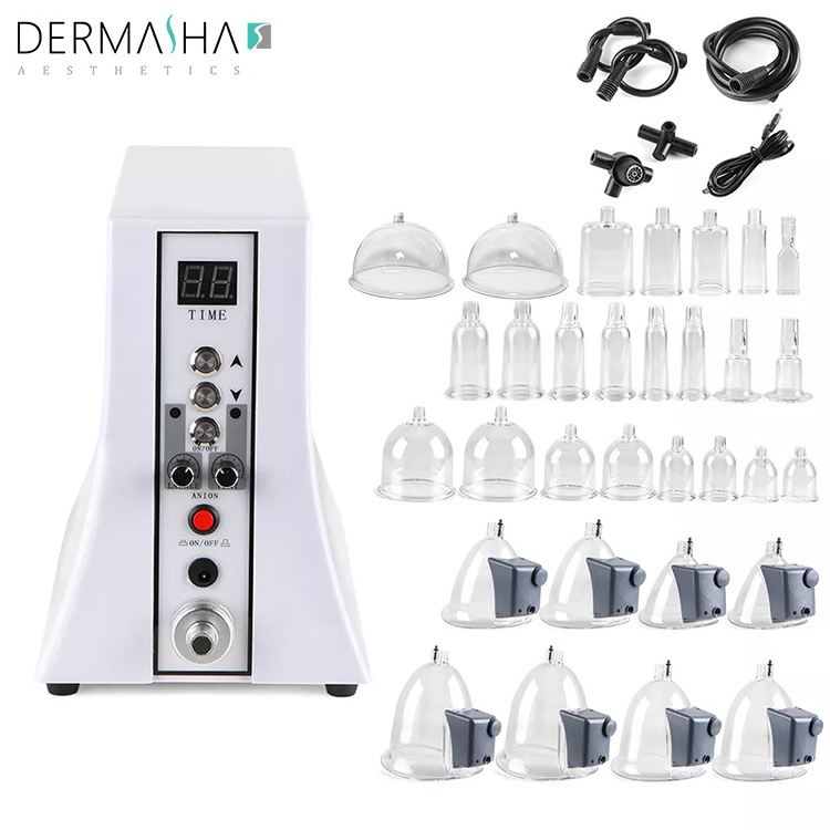 Women Butt Lift Chest Enlarge Cupping Machine Vacuum Therapy Machine Butt Lift Full Body Massager Machine