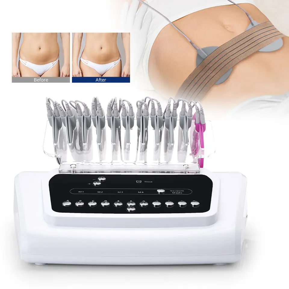 2023 Microcurrent Muscle Stimulation Body Shaper Tighten Lift Vacuum Therapy Breast Lifting Enhancement Machine