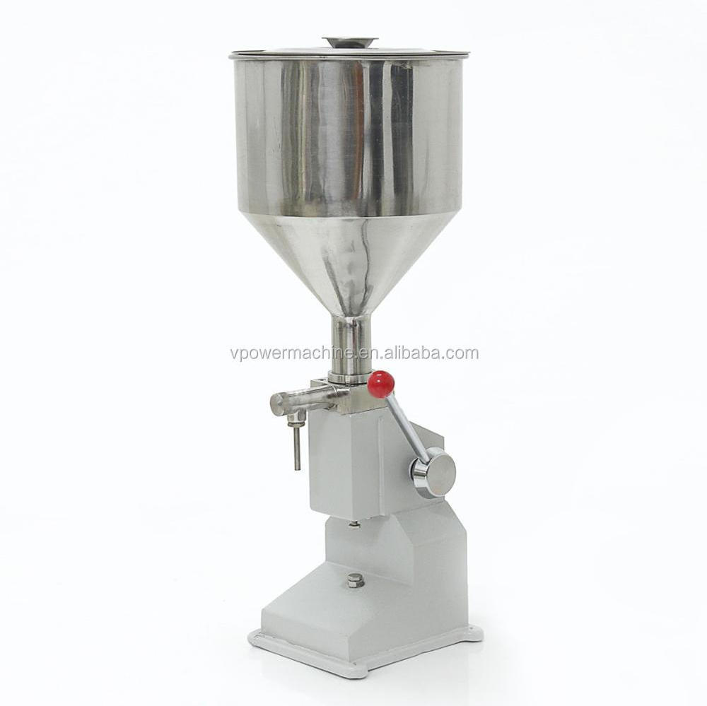 Manual A03 Water Honey Ice Cream Cosmetic Paste Lotion Oil Sausage Lip Gloss Liquid Filling Machine