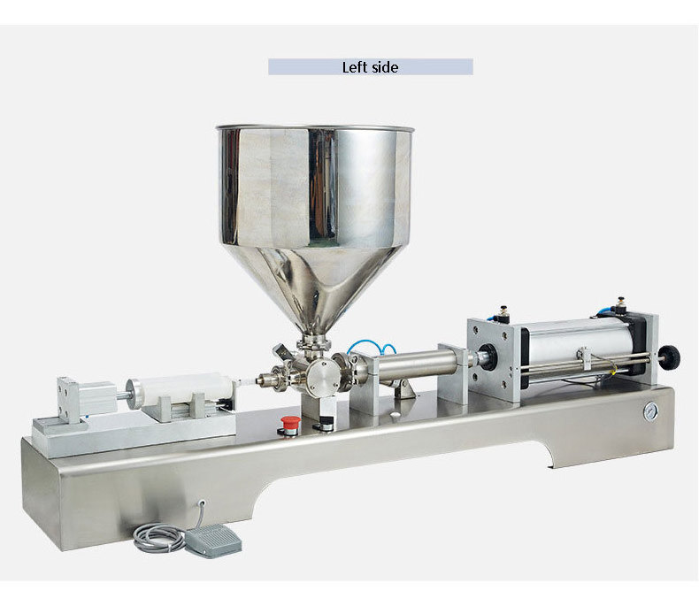 Semi Automatic Pneumatic Silica Gel Grease Oil Super Glue Silicone Sealant Filling Capping Machine