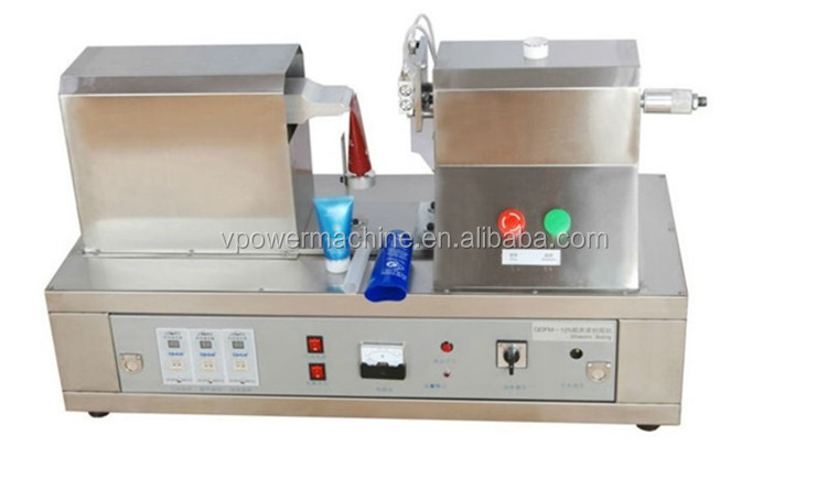 Guangzhou Factory ultrasonic aluminum plastic tube sealing machine for cosmetic soft tube