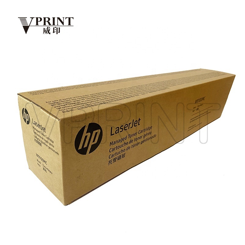 Original and NEW W9100MC Managed Toner Cartridge Black for HP LaserJet  E77422 E77428 Printer Spare Parts