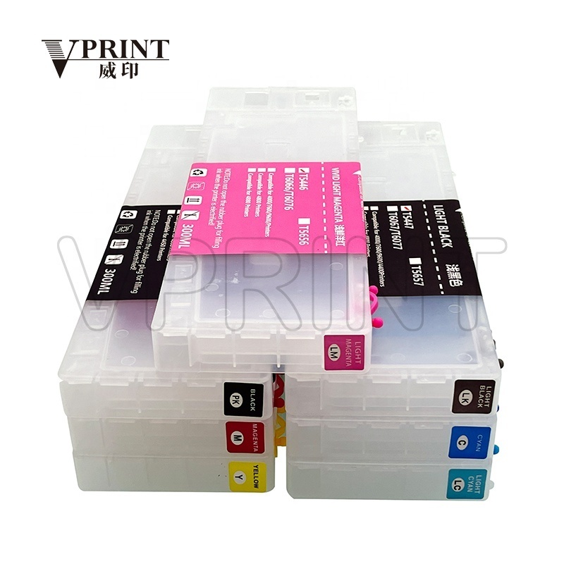 Ink cartridge for Epson Stylus Pro 4000 4400 7600 9600 Printer Parts RT544100 RT544200 RT544300 RT544400 RT544500 RT544600