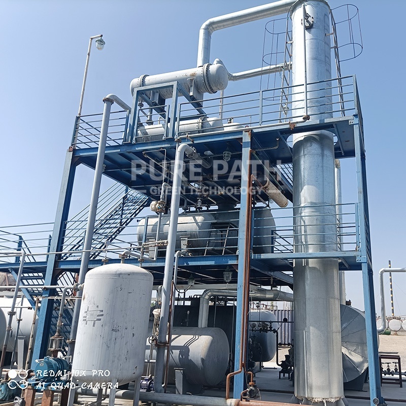 Waste Motor Oil Refining Plant Used Engine Oil to Diesel Recycling Machine Manufactures 2-50 TPD China Provided New Product 2023