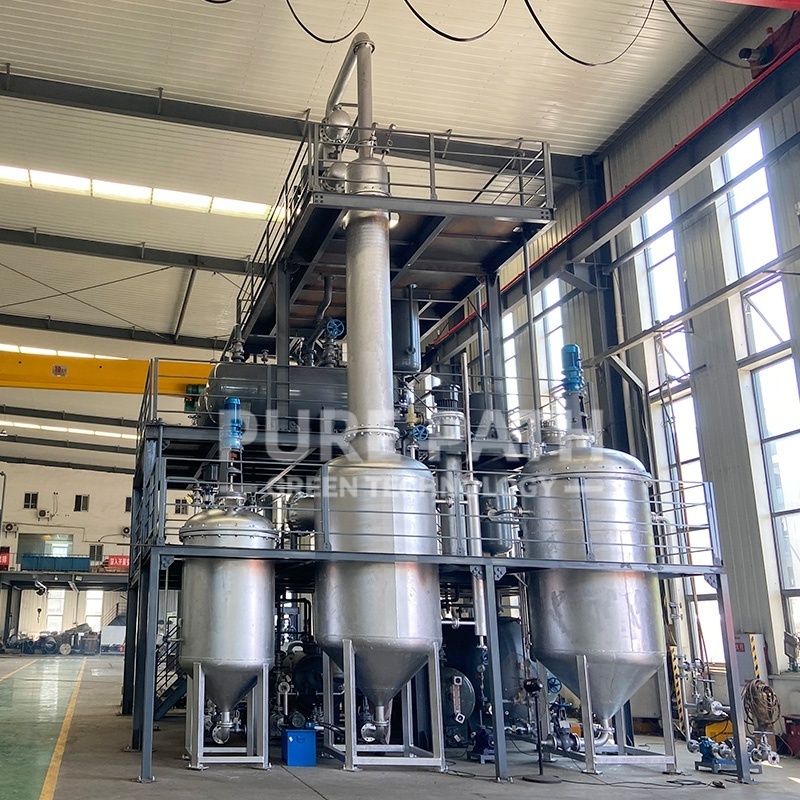 Waste Motor Oil Refining Plant Used Engine Oil to Diesel Recycling Machine Manufactures 2-50 TPD China Provided New Product 2023