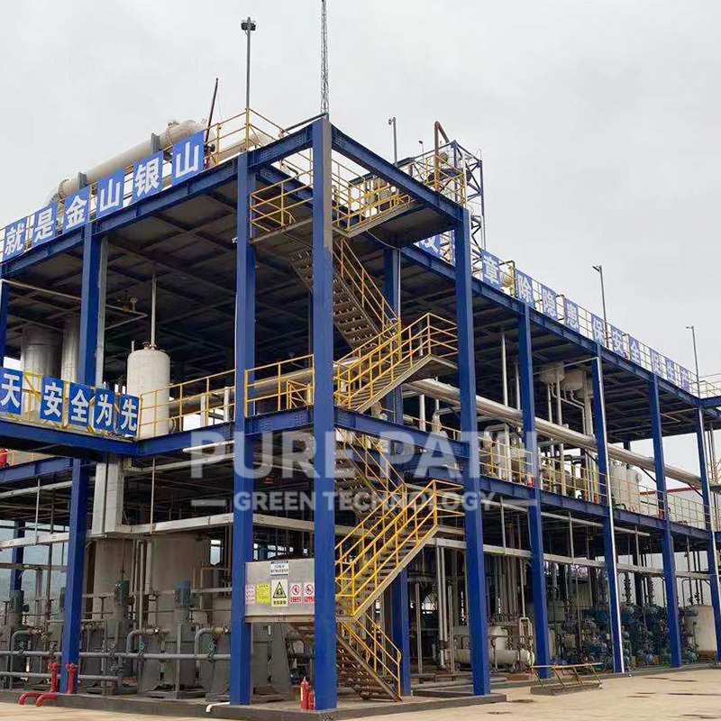 PurePath PLC-Controlled Waste Oil Refining Distillation Plant for Base Oil Conversion