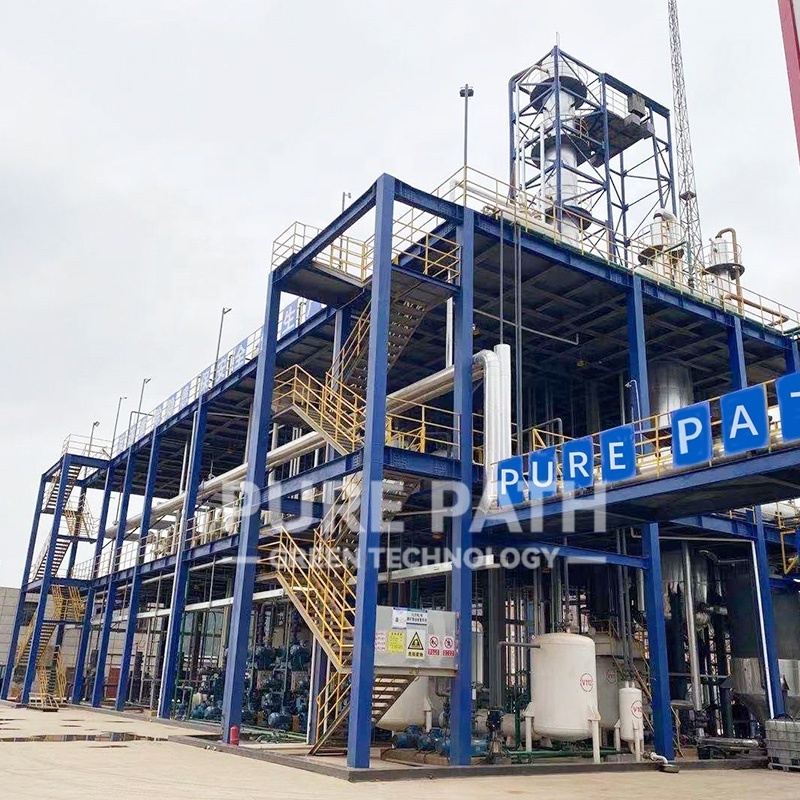 Waste Motor Oil Refining Plant Used Engine Oil to Diesel Recycling Machine Manufactures 2-50 TPD China Provided New Product 2023