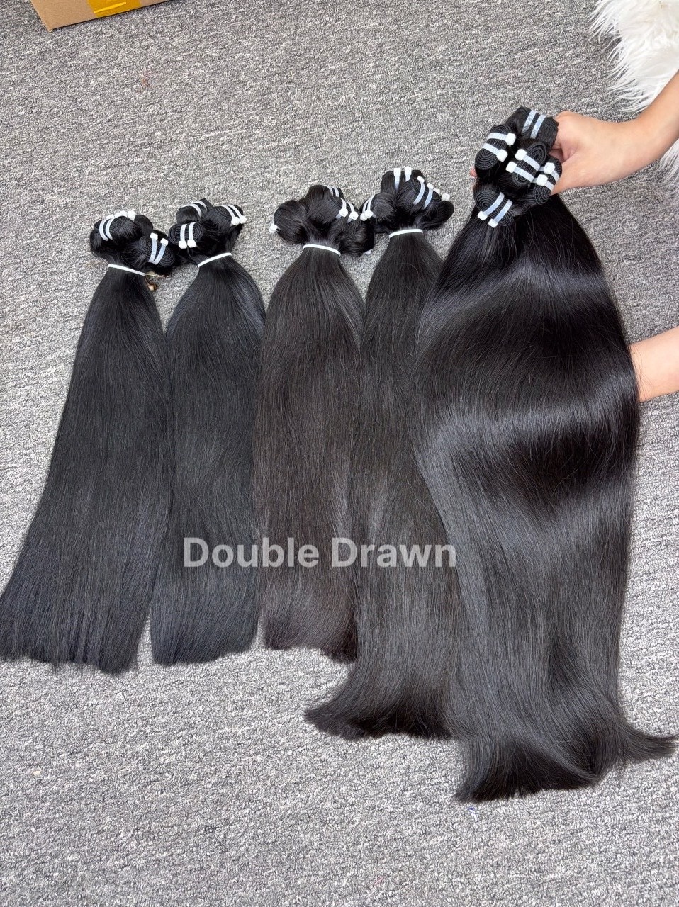 Straight Hair Women Best Quality Vietnamese Raw Hair Bundles 2023 Hot Selling Natural Wholesale Price Unprocessed Raw Hair