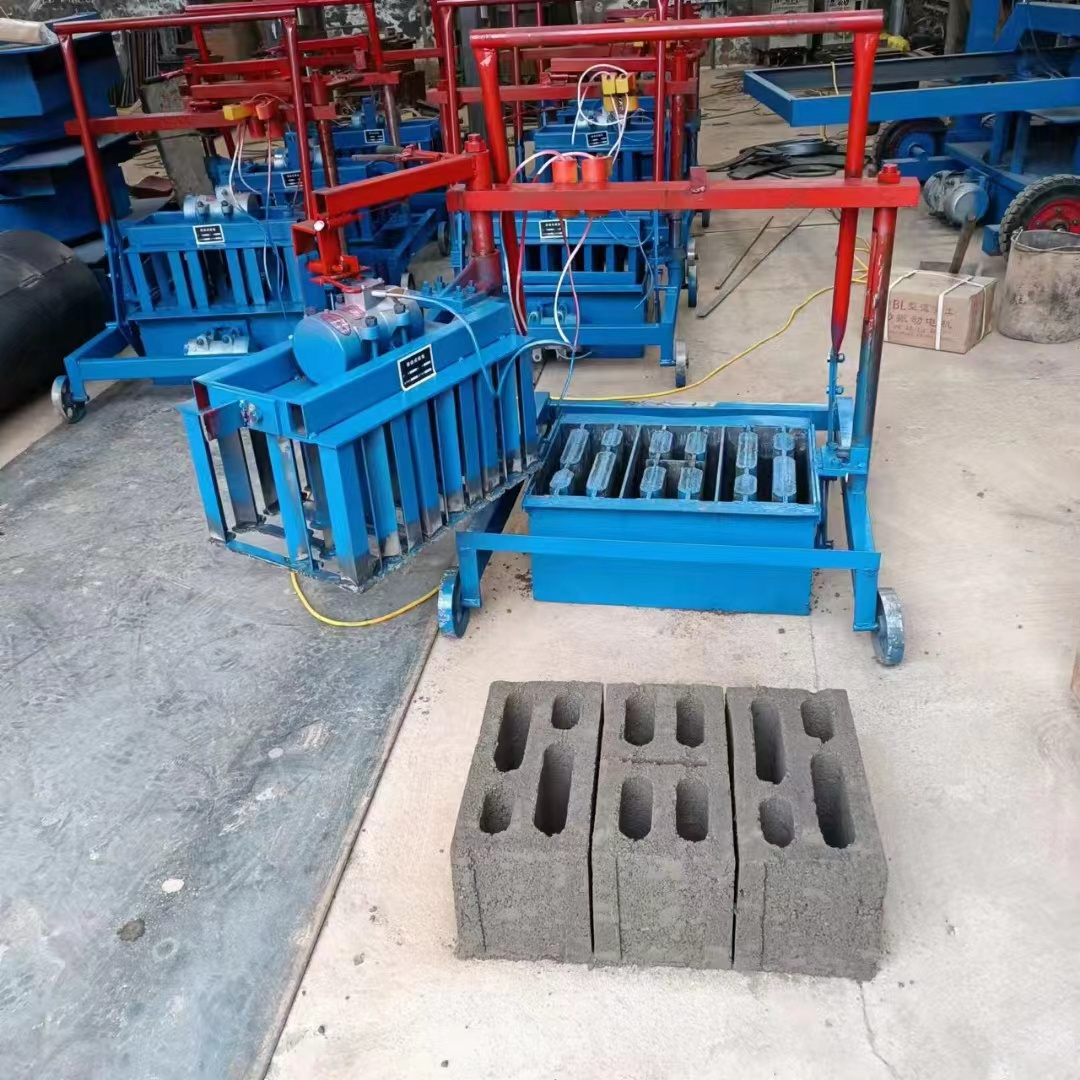 Widely Used Electric Hollow Concrete Cement Block Brick Manufacturer Machine Price For Sale In Philippines