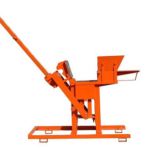 Manual brick making machine interlocking block making machine