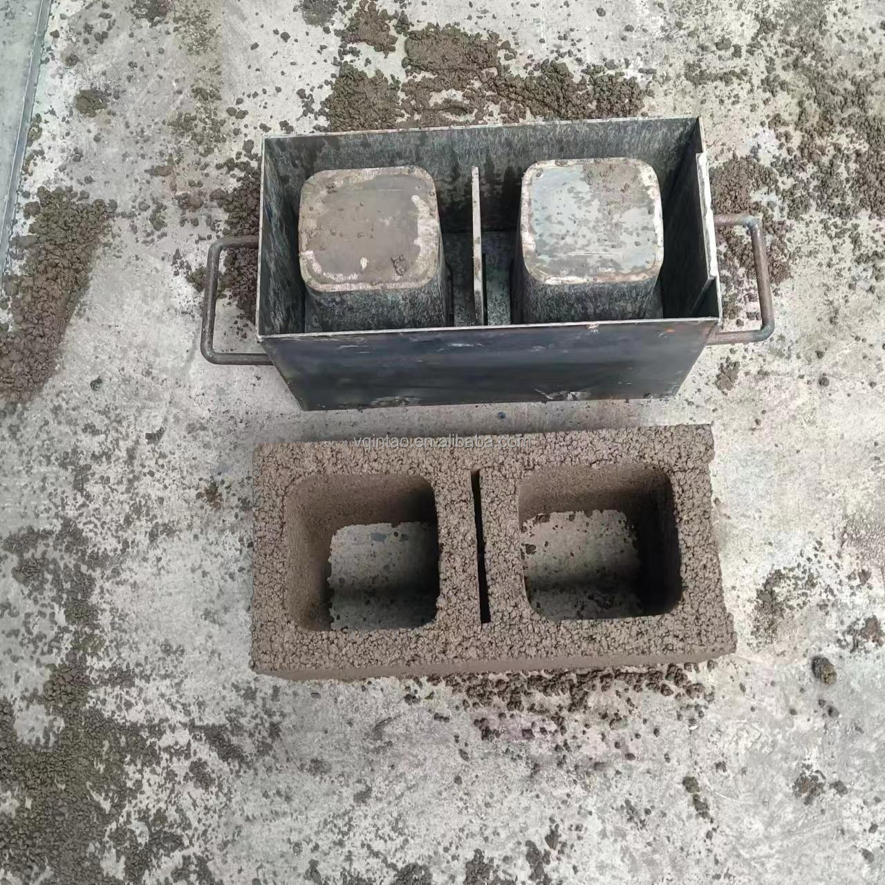 Hot selling Manual concrete brick molding machine cement brick block mold