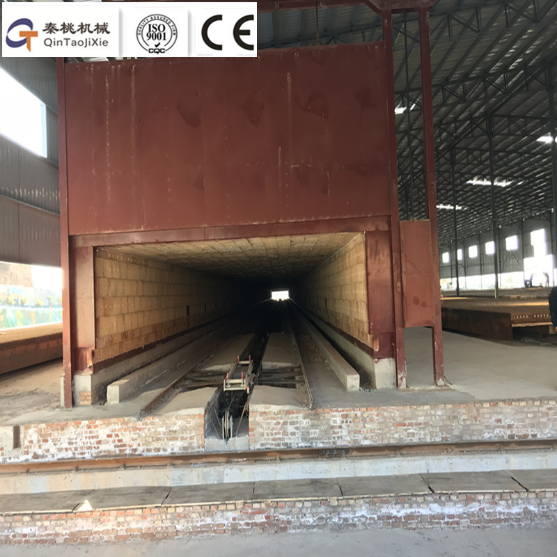 Fully automatic modern clay brick making plant with gas oven kiln for brick burning