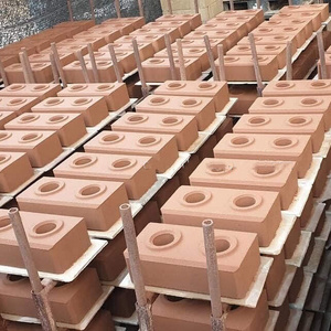 Small clay brick hydraulic interlocking brick machine for making bricks from various raw materials