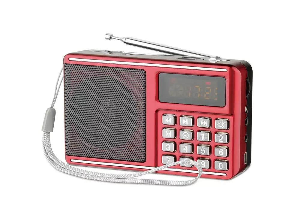 L-A168 Portable Digital Scan Radio with MP3 Multi-Media Music Player FM Radio