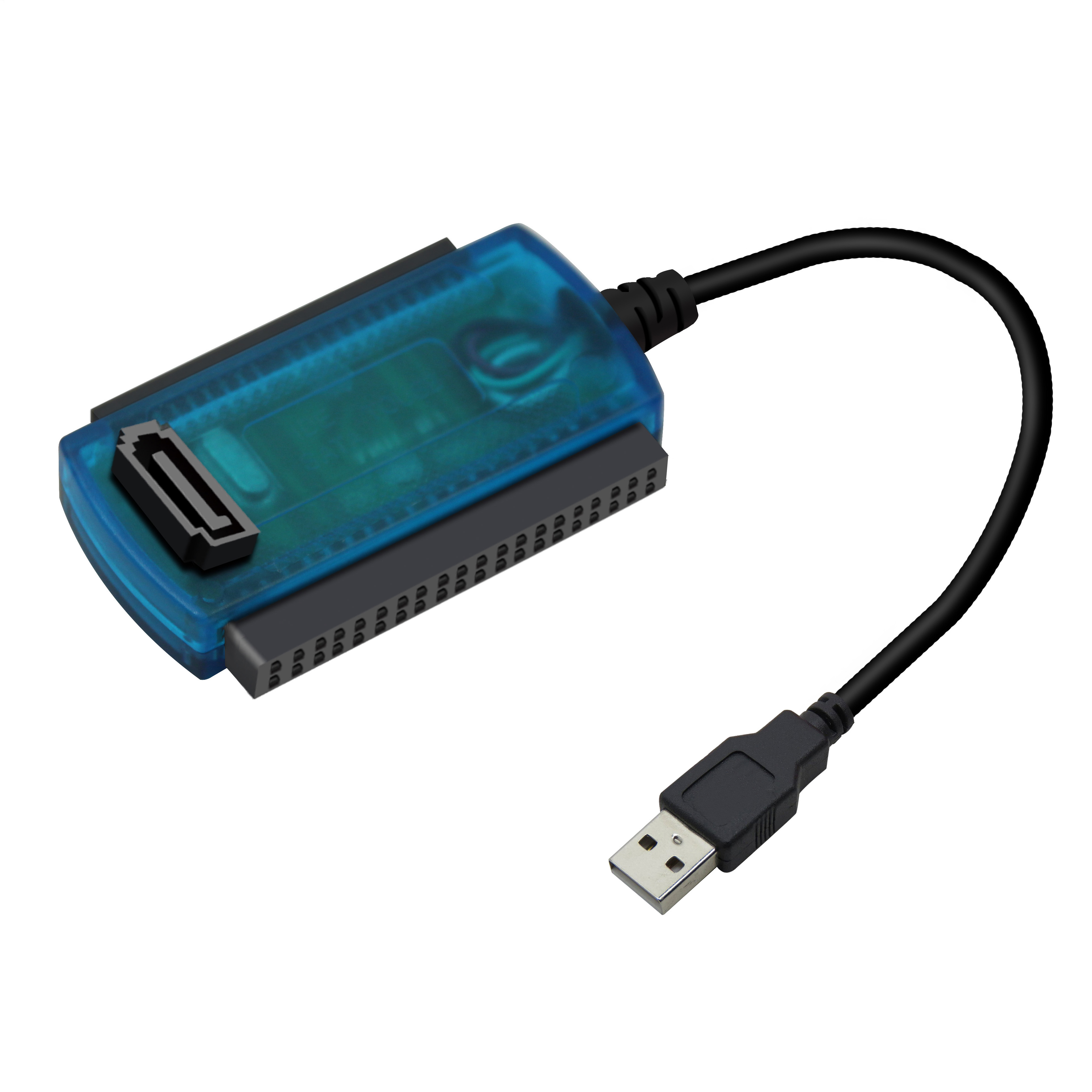 YM-01 3in1 USB 2.0 to IDE SATA 2.5 3.5 Hard Drive HDD Converter Adapter Cable