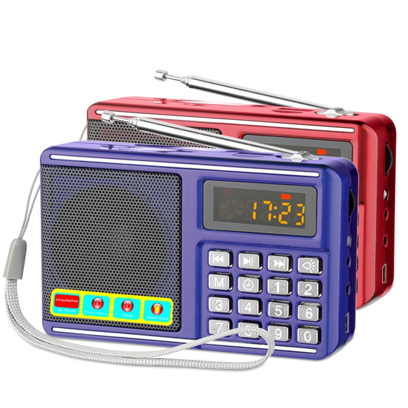 L-A168 Portable Digital Scan Radio with MP3 Multi-Media Music Player FM Radio