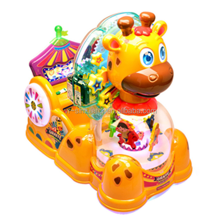 Shopping mall coin operated wonderful deer kiddie rides for sale