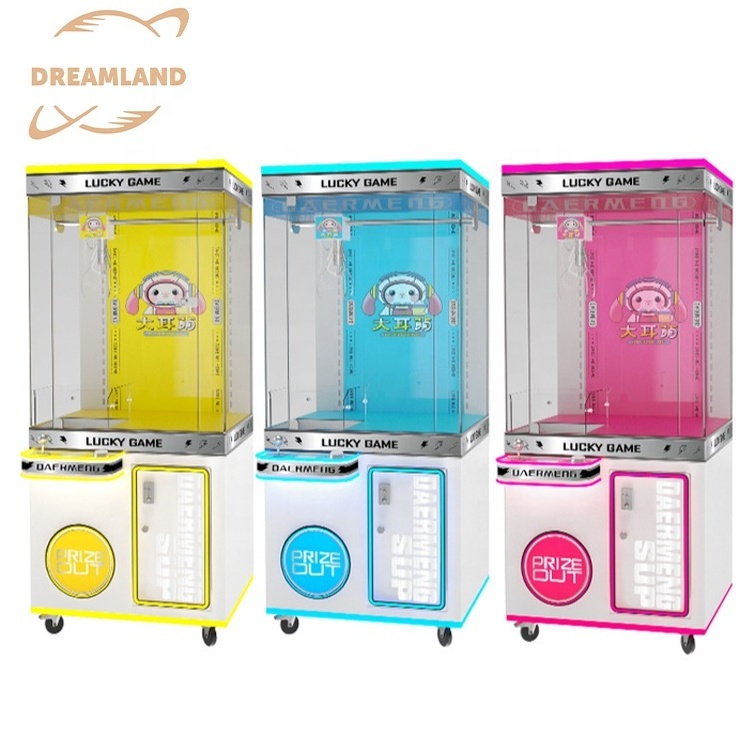 Dreamland hot sale dolls catcher game machine coin operated claw toy arcade crane claw machine