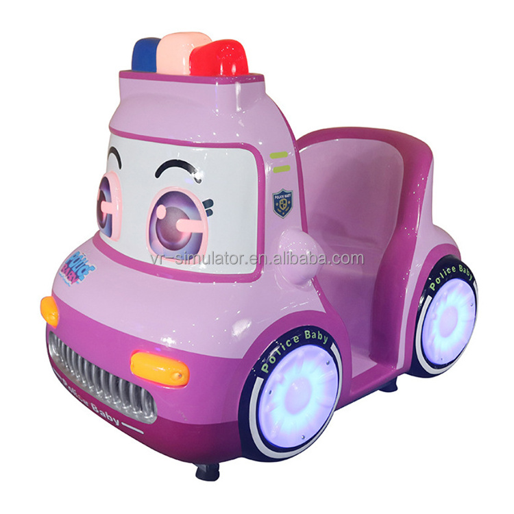 Rocking Machine Coin-operated Rocking Car Supermarket Children's Playground Commercial Electric Fiberglass Coin Pusher >3 Years