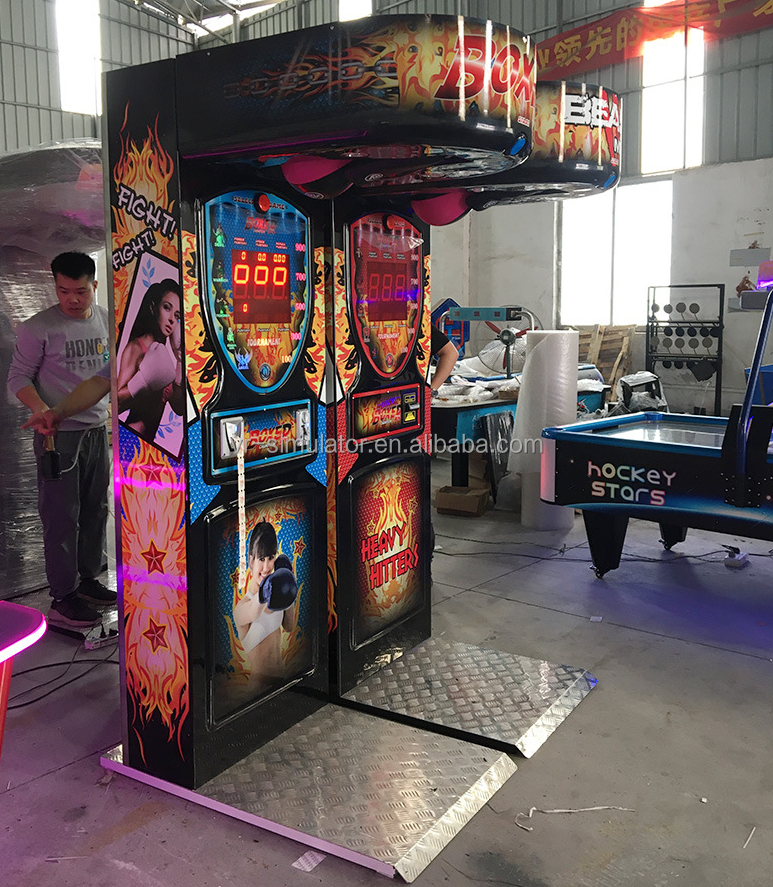 Dreamland Sport Game Coin Operated Hit Target Electronic Boxing Machine Arcade Game Punch Machine