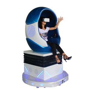 Attractive HD Screen Single Seat 7D Egg VR Cinema 9D Cinema Simulator Virtual Reality 9D VR Egg Chair