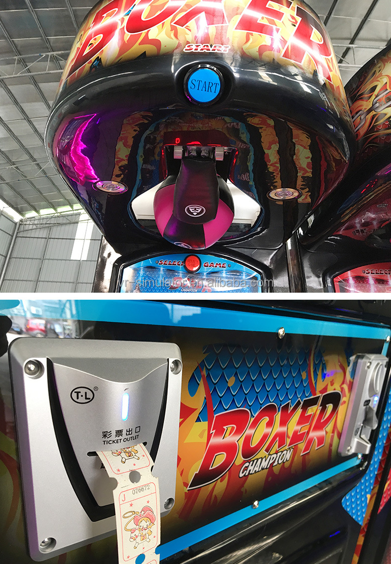 Dreamland Sport Game Coin Operated Hit Target Electronic Boxing Machine Arcade Game Punch Machine