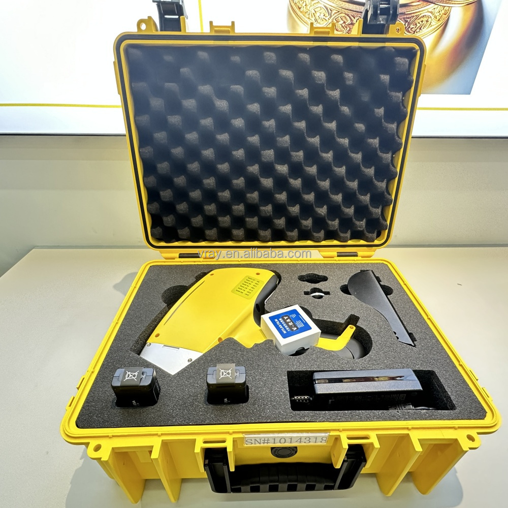 VRAY Handheld X Ray Spectrometer Precious Metal Analysis XRF Gold Analyzer VR-H5