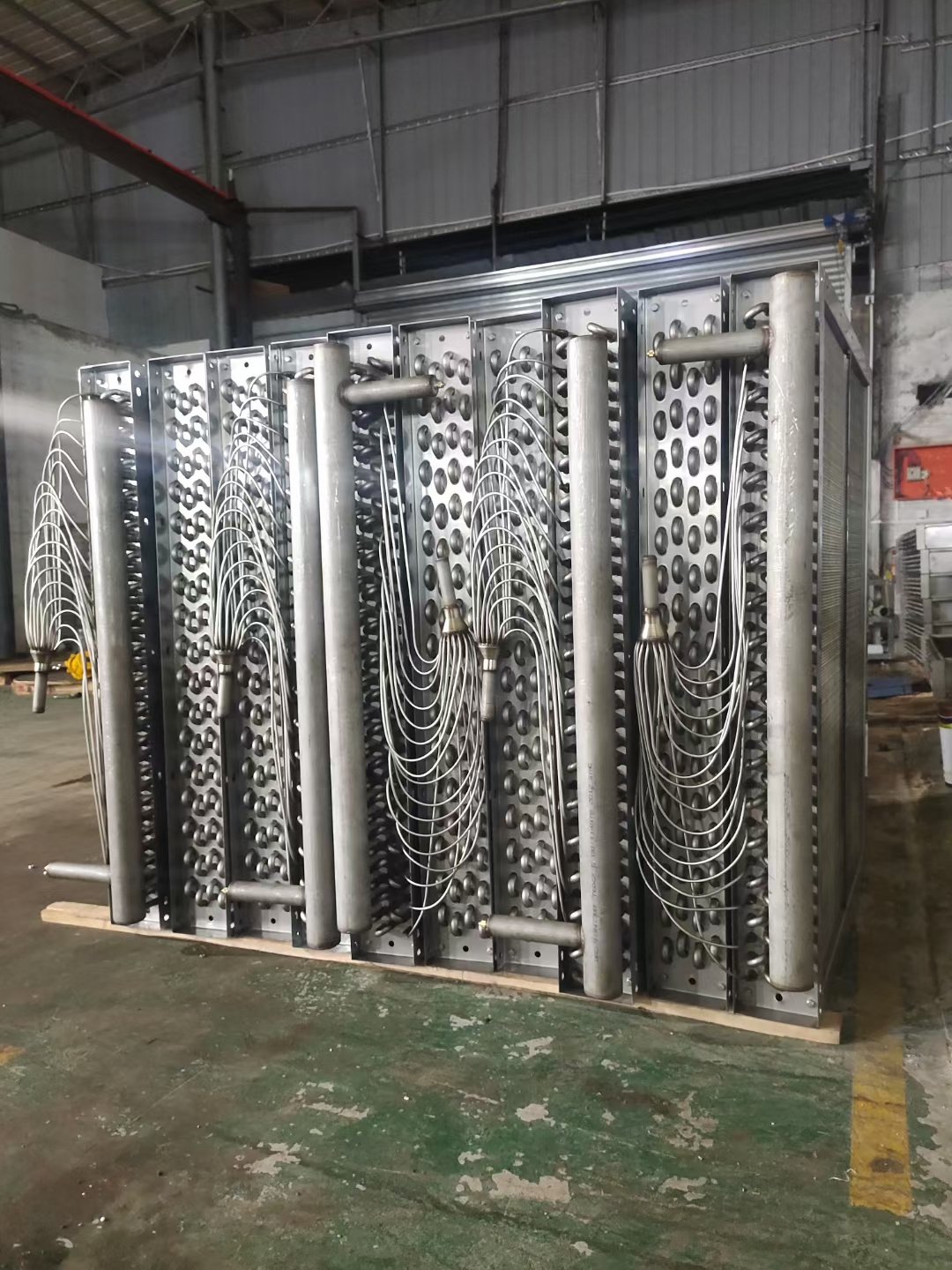 Stainless Steel Tube Cooling Type Air Steam Heat Exchanger Coil