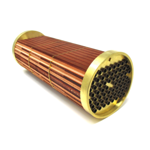 Copper / Copper Nickel Tube Copper Fin Marine Aftercooler 6BTA Core PN 4933309 3974302 3977267