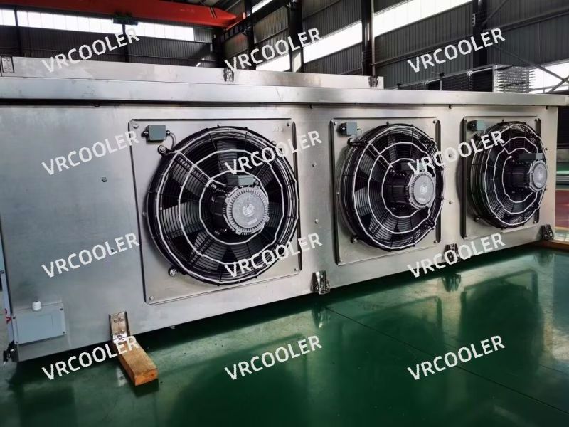 Air Cooling System Ammonia Industrial Dual Discharge Unit Cooler