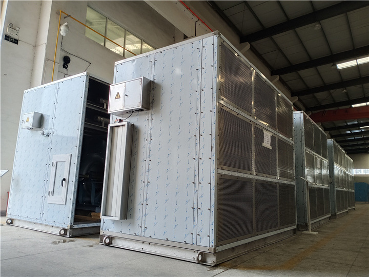 HVAC System 20000 cfm Fresh Air AHU Cooling Modular Air Handling Unit