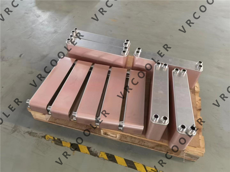 Stainless Steel 316 Plates Copper Brazed Plate Heat Exchanger