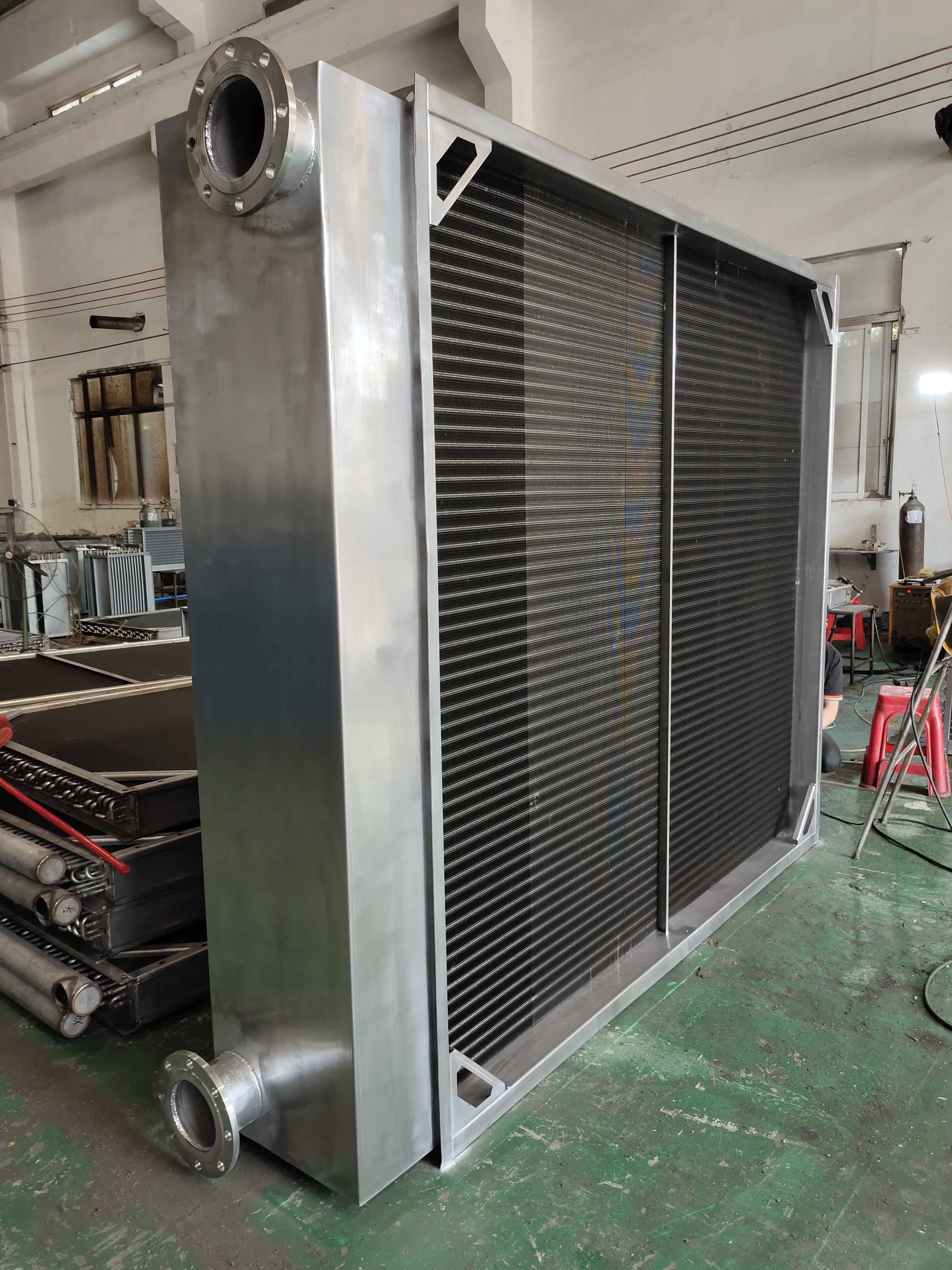 Steam Coil Industrial Stainless Steel Finned Tube Coil Steam Heat Exchanger For Dryer