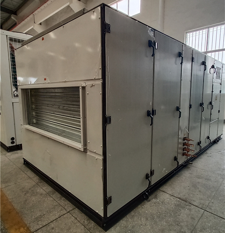 HVAC System 20000 cfm Fresh Air AHU Cooling Modular Air Handling Unit