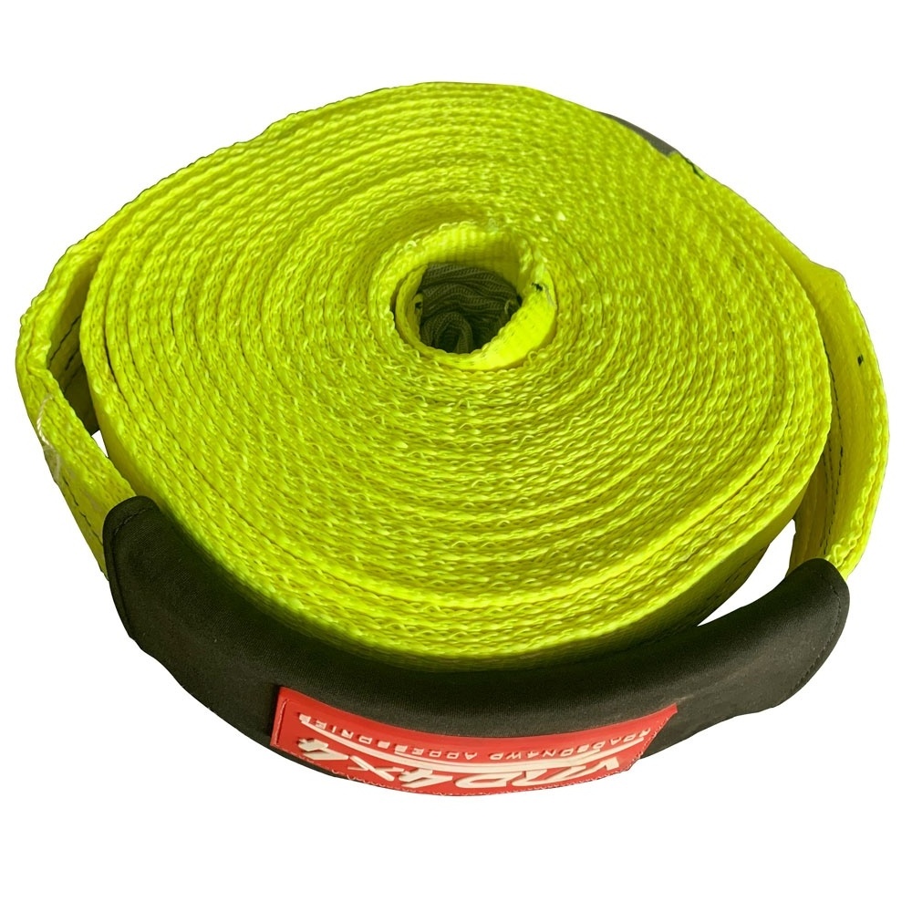 Double Braid Towing Rope 75mm*9m 33000lb 15T 4X4 4WD Truck SUV Offroad Customized 4x4 Snatch Strap Heavy Duty Tow Recovery Strap