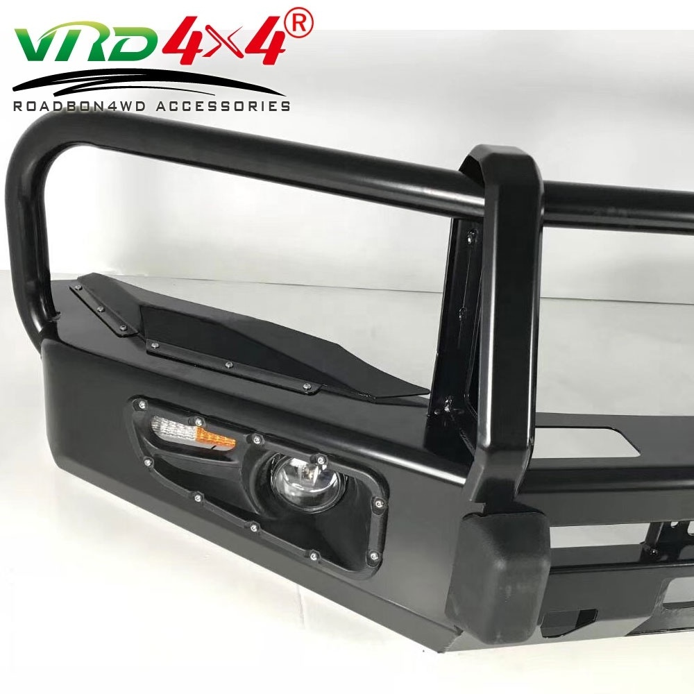 With Spare Tyre Holders and Jerry Can Holders Y61 Rear Bumper with Light FOR SALE for Nissan Patrol Y61 Y62 Y63