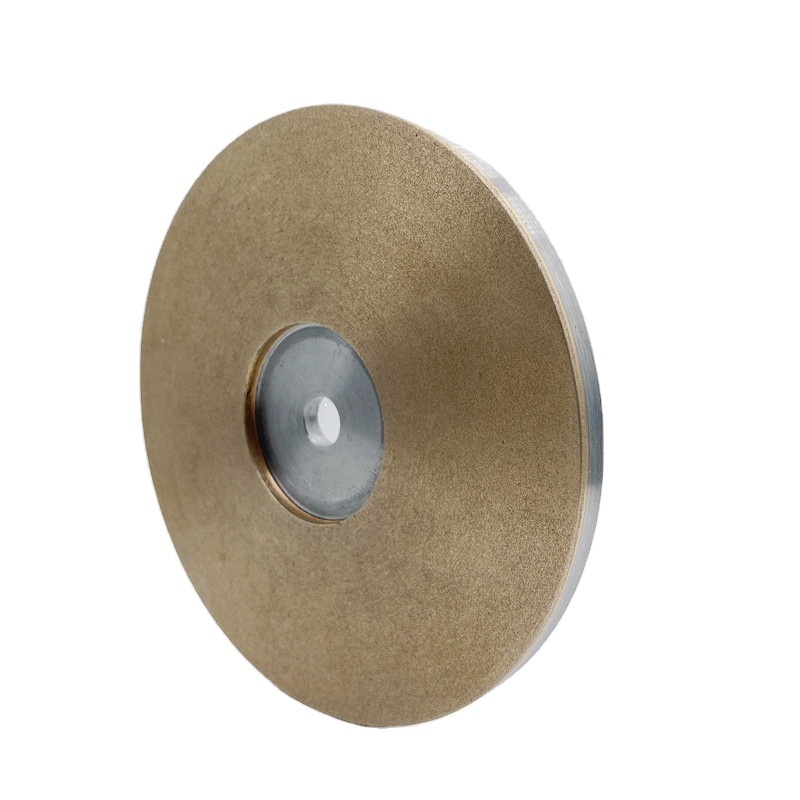 edger diamond wheel sintered grinding disc plate for gems and glass sharpening