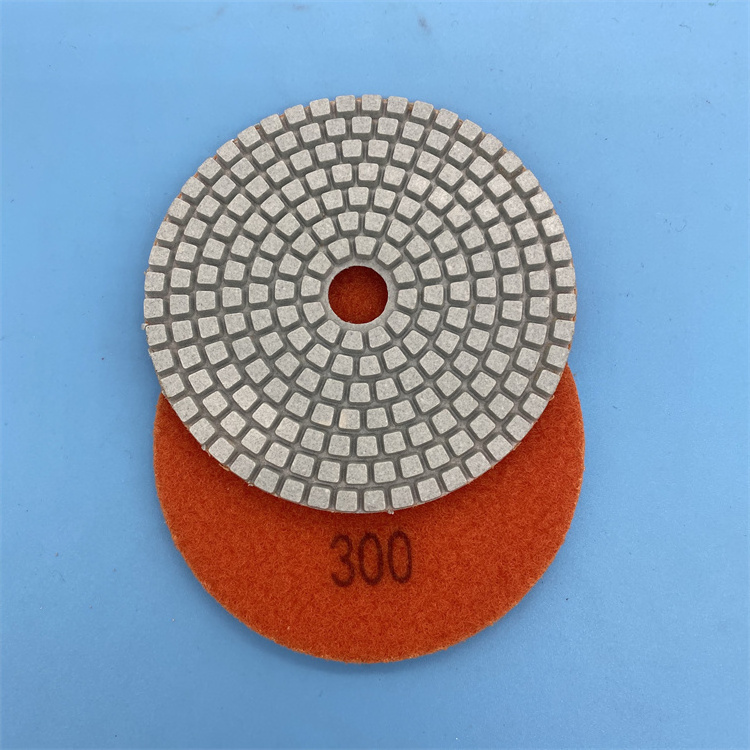 Granite Grinding Tools Flexible Diamond Sanding Disc Wet Polishing Pads